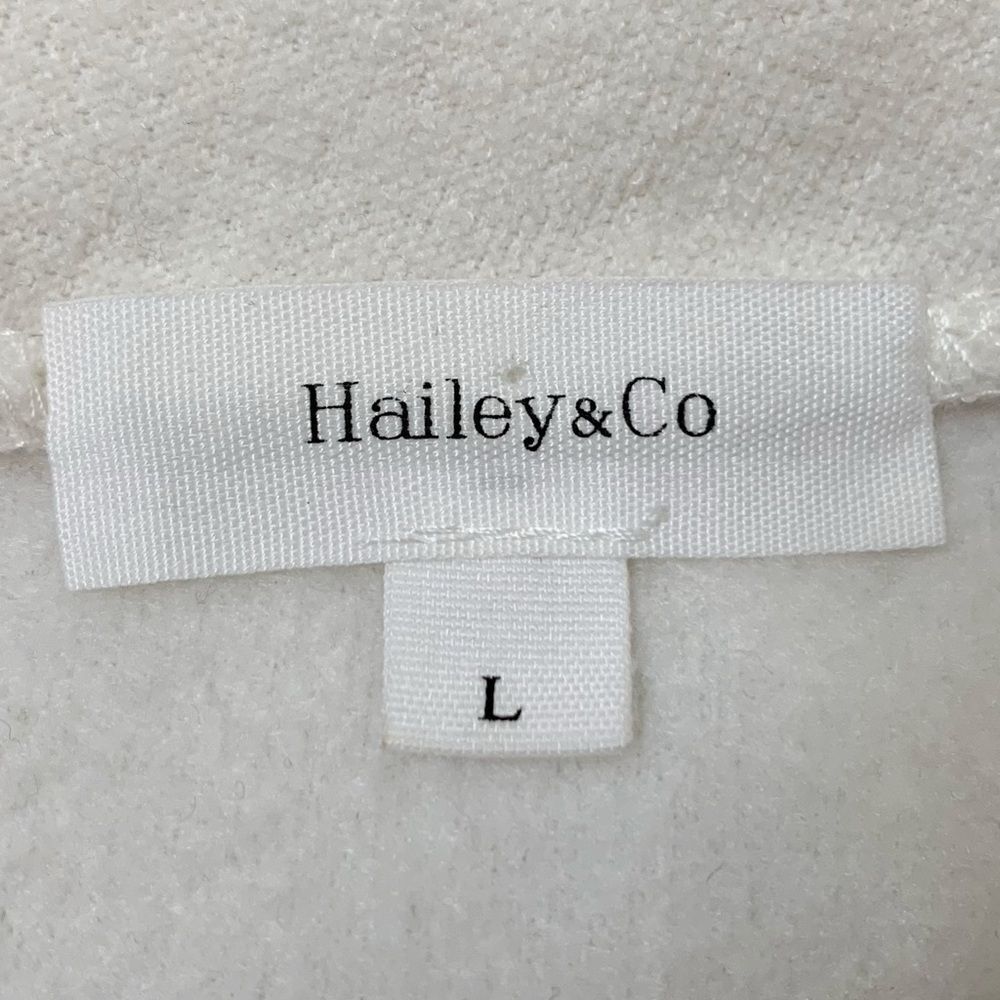 Hailey & Co Plaid Button Snap Fleece Pullover Sweater - Picture 9 of 11